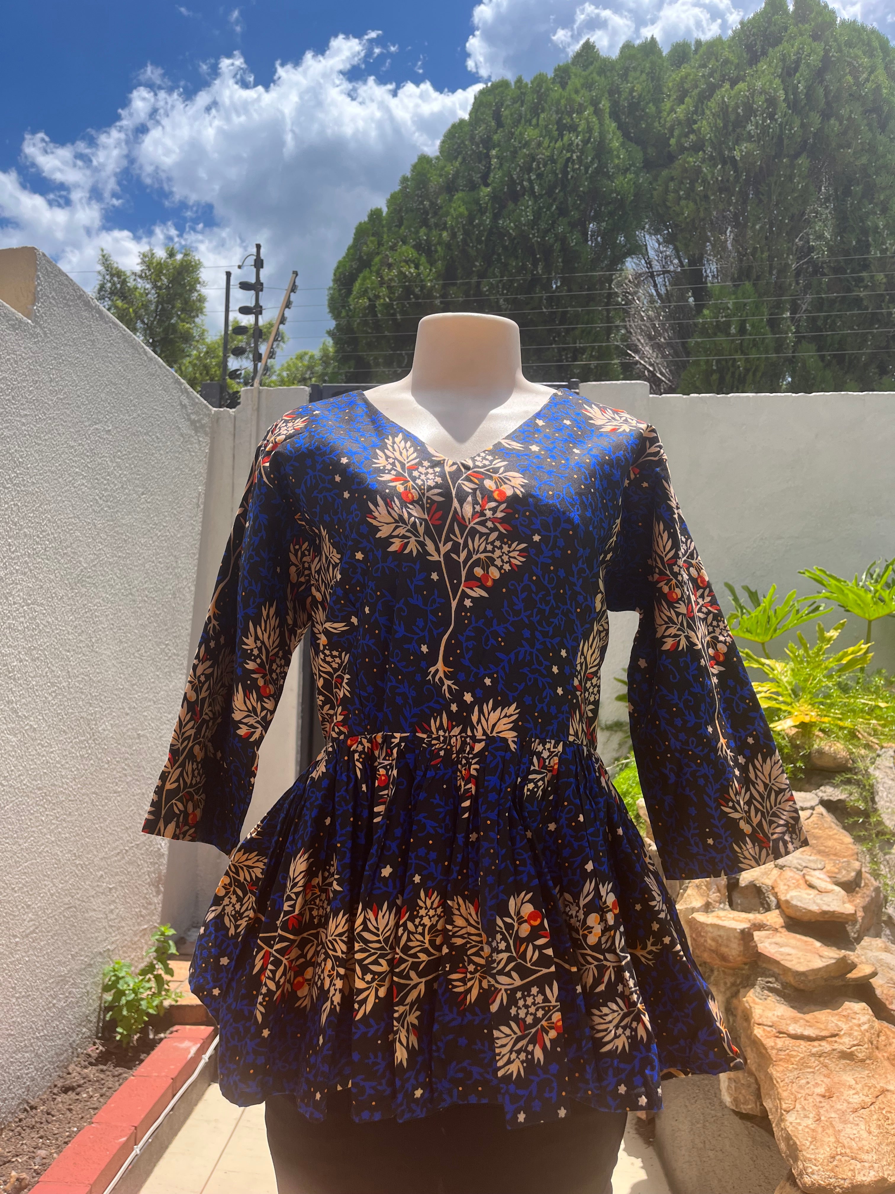 Floral Long Sleeve Blouse