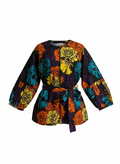 Multi-Coloured Ankara Top